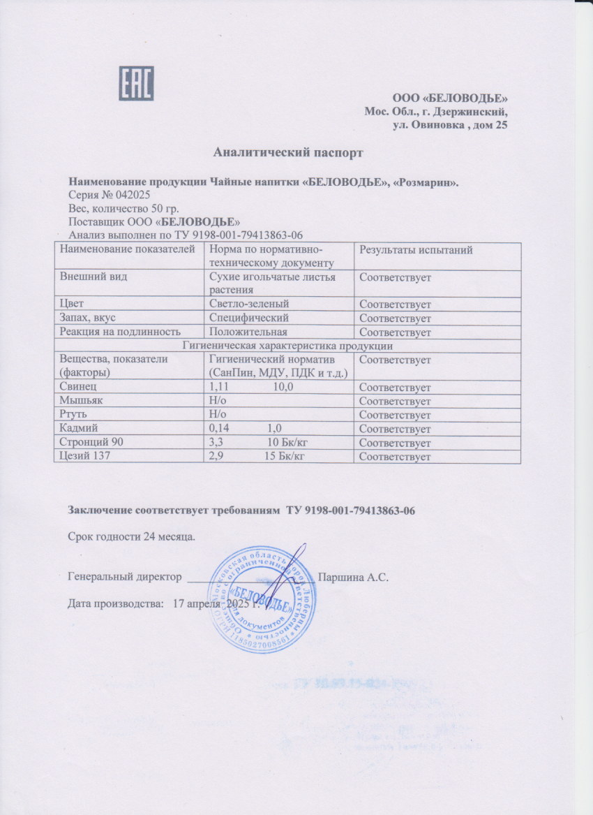 Паспорт №042025